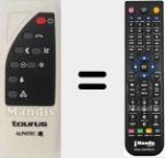 Télécommande pour remplacer Alpatec (R-750)