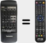 Télécommande pour remplacer RAK-SC304W (ATRAKSC304W)