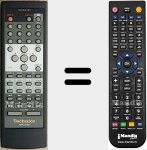 Télécommande pour remplacer RAK-SUA11WH