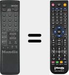 T&eacute;l&eacute;commande pour remplacer RC-235