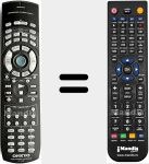 Télécommande pour remplacer RC-440M (24140440)