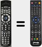 T&eacute;l&eacute;commande pour remplacer RC-460M (24140460)