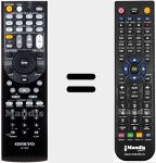 T&eacute;l&eacute;commande pour remplacer RC-765M (24140765)