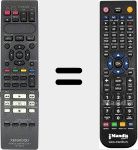 Télécommande pour remplacer RC-D0713
