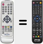 Télécommande pour remplacer RC 00041