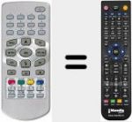 Télécommande pour remplacer RC1091