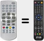 Télécommande pour remplacer RC 1091 (30044625)