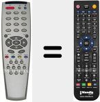 T&eacute;l&eacute;commande pour remplacer RC2340