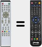 Télécommande pour remplacer RC49TV