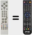 T&eacute;l&eacute;commande pour remplacer RC 5010