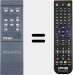 T&eacute;l&eacute;commande pour remplacer RC-393