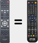 Télécommande pour remplacer RC015CR (30701026900AM)