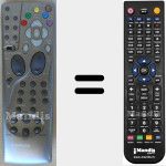 T&eacute;l&eacute;commande pour remplacer RC1000 (21055030)