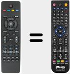 T&eacute;l&eacute;commande pour remplacer RC1825