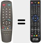 T&eacute;l&eacute;commande pour remplacer RC 1940 (20036857)