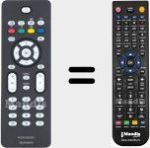 T&eacute;l&eacute;commande pour remplacer RC2023601/01