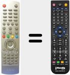 T&eacute;l&eacute;commande pour remplacer RC25E