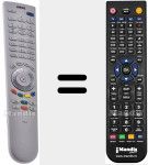 T&eacute;l&eacute;commande pour remplacer RC4 (26389800A01)