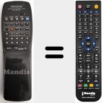 T&eacute;l&eacute;commande pour remplacer RC-97M