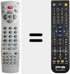 T&eacute;l&eacute;commande pour remplacer RC-T10