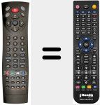 T&eacute;l&eacute;commande pour remplacer RCT 10