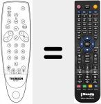 Télécommande pour remplacer RCT 312 (21053150)