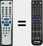Télécommande pour remplacer REMCON1047