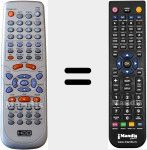 T&eacute;l&eacute;commande pour remplacer REMCON185