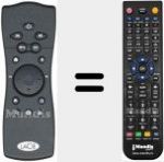 T&eacute;l&eacute;commande pour remplacer REMCON471