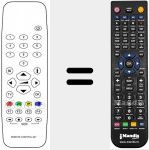 T&eacute;l&eacute;commande pour remplacer REMOTE CONTROL 221