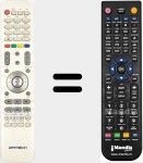 T&eacute;l&eacute;commande pour remplacer RL06AR002C