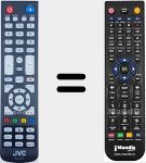 Télécommande pour remplacer RM-C3310 (6111500845)