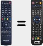 T&eacute;l&eacute;commande pour remplacer RM-E09