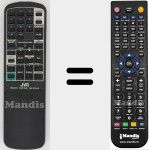 Télécommande pour remplacer RM-RXUA4