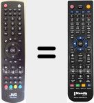 T&eacute;l&eacute;commande pour remplacer RMC2506 (23004276)