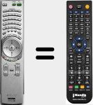 T&eacute;l&eacute;commande pour remplacer RM-972 (147763811)