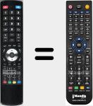 T&eacute;l&eacute;commande pour remplacer 504C1913112