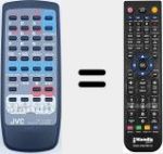 Télécommande pour remplacer RM-RXVB99