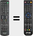 Télécommande pour remplacer RM-S04D (994800917)
