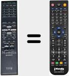 T&eacute;l&eacute;commande pour remplacer RM-ADP018 (148014411)