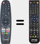 Télécommande pour remplacer RMCEXL0002N