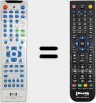 T&eacute;l&eacute;commande pour remplacer RNC-46