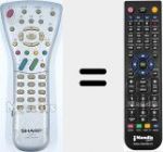 T&eacute;l&eacute;commande pour remplacer GA 323 WJSA (RRMCGA323WJSA)