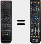 T&eacute;l&eacute;commande pour remplacer TDD2210