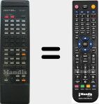 Télécommande pour remplacer RR-927