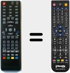 T&eacute;l&eacute;commande pour remplacer SAL003