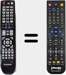 T&eacute;l&eacute;commande pour remplacer AH59-02146M