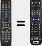 T&eacute;l&eacute;commande pour remplacer BN59-00862A