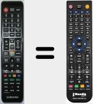Télécommande pour remplacer TM1260A (AA8300655A)