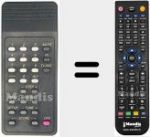Télécommande pour remplacer REMCON849